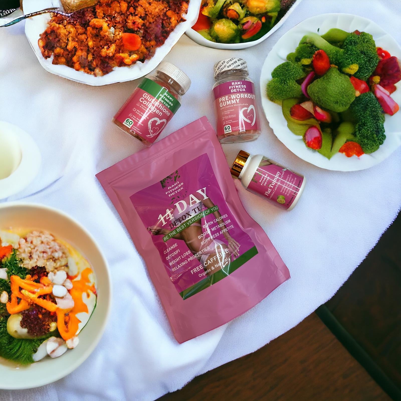 KIT RAKI FITNESS DETOX