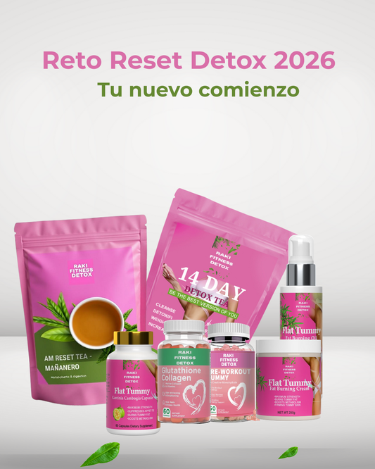 Reto Reset Detox 2026 – Tu Nuevo Comienzo (Kit Completo 4 Semanas)