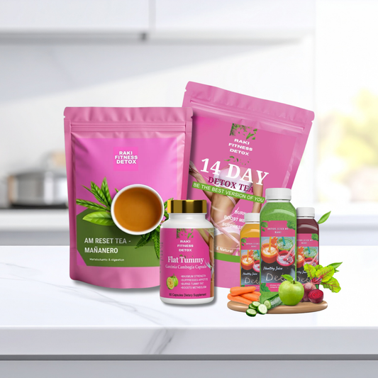 RESET DETOX PROFUNDO 360. Detox profundo con guía, plan de alimentación y acompañamiento.
Un reset completo para desinflamar, limpiar y reiniciar tu cuerpo desde adentro.