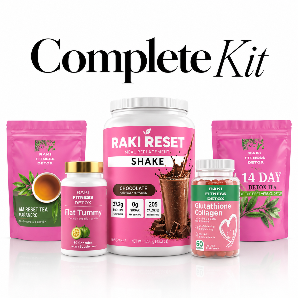 Complete Kit – Chocolate | Método Completo 4 Semanas