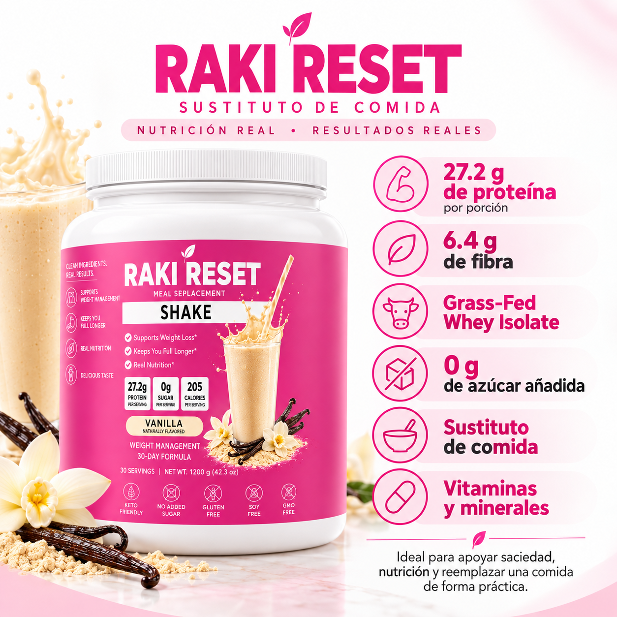 Complete Kit – Crema de Vainilla | Método Completo 4 Semanas