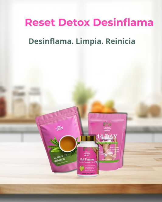 Reset Detox Desinflama | Rutina detox para desinflamación